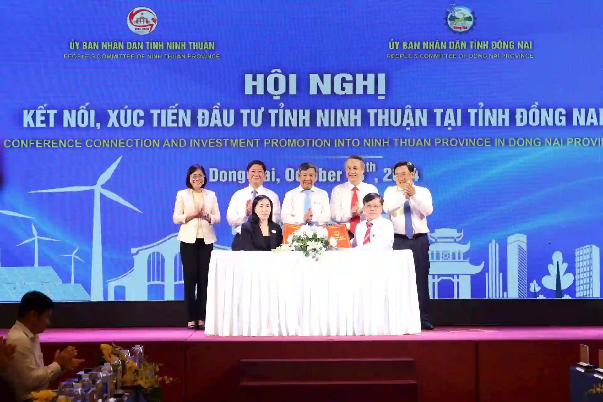 hội nghị kết nối và xúc tiền đầu tư tỉnh ninh thuận